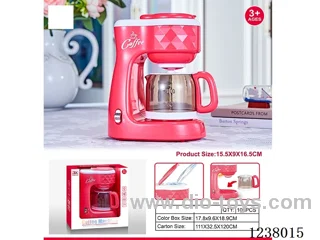 Coffee machine-light/music/dripping -2AA not included