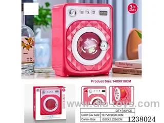 Washing machine-light/sound/rotation -2AA not included