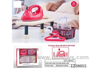 Ironing board set-vibration -2*AA not included