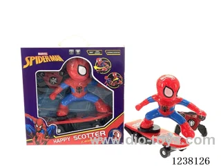 2.4G RC Spider-Man Scooter W L/M included battery