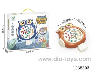 B/O fishing toys W L/M not included battery