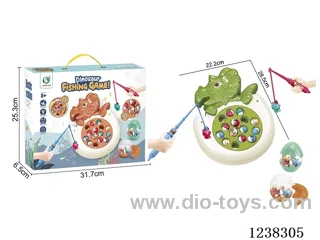 B/O fishing toys with music not included battery