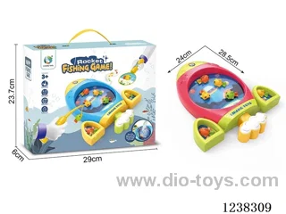 B/O fishing toys with music not included battery