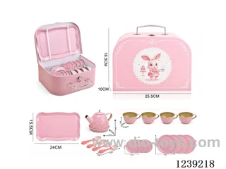 Tinplate Tea Set 18PCS