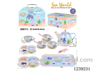 Tinplate Tea Set