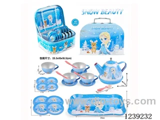 Tinplate Tea Set 18PCS