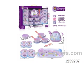 Tinplate Tea Set 18pcs