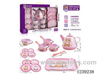 Tinplate Tea Set 18pcs