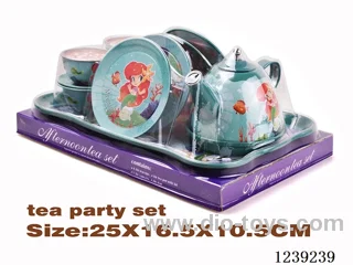 Tinplate Tea Set 18pcs