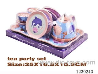 Tinplate Tea Set 18pcs