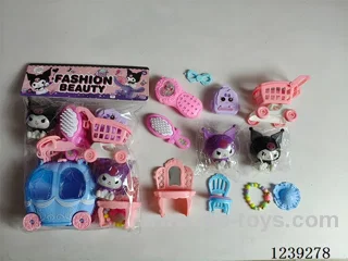 Kuromi Pumpkin Storage Jewellery Set