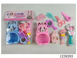 Puppy Storage Bag W L/M + Doll Jewellery set not included battery