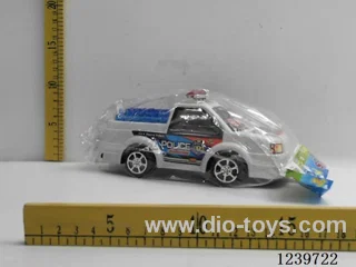 Pull line lighted police car