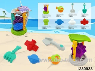 6pcs beach sets in net bag