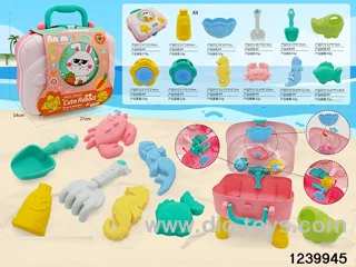 15pcs beach sets in paper card
