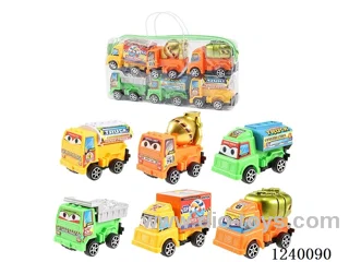 6 models pull back engineering car