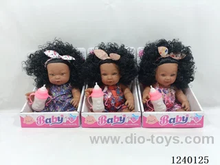 34cm enamel doll with IC/bottle mixed