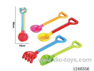 Beach Toys 4PCS (Rose/Yellow/Green/Red) )