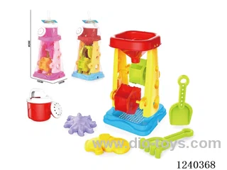 Beach Toys 6PCS (Red/Yellow)