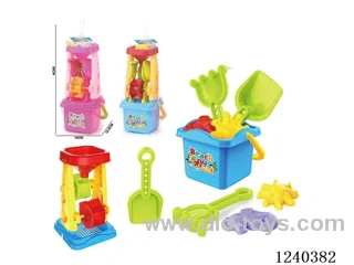 Beach Toys 6PCS (Red/Orange)