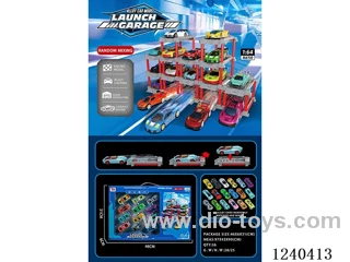 1:64 ejection car park (12 set)