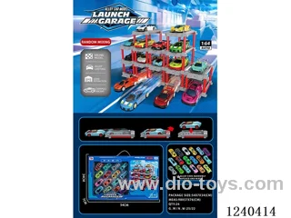 1:64 ejection car park (16 set)