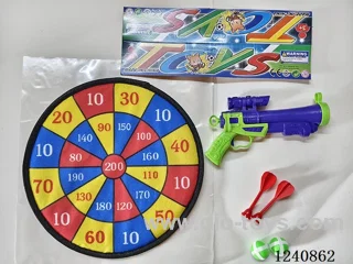28CM Cloth Target with Sticky Ball Gun/Flying Targets