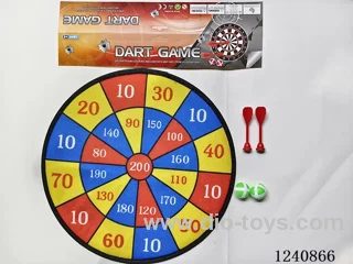 36CM Cloth Target with Sticky Balls/Flying Targets