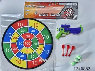 36CM Cloth Target with Sticky Ball Gun/Flying Targets