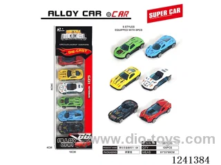 1:64 free wheel alloy car