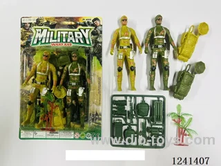 Military set - soldier*2 16CM