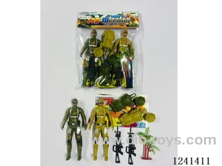 Military set - soldier*2 16CM