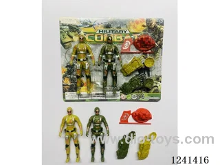 Military set - soldier*2 12CM