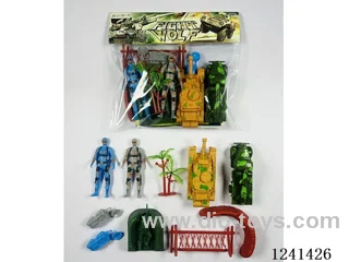 Military set - soldier*2 9CM