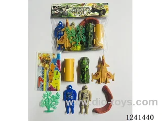 Military set - soldier*2 9.5CM