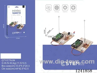 Wooden assembled transmitter