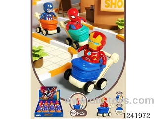 Press Spider-Man Shopping Cart 12PCS