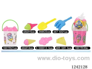 Ice Cream Beach Bucket 8PCS