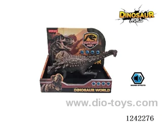 Vinyl Cotton Filled Dinosaur with IC