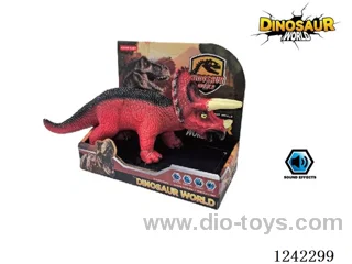 Vinyl Cotton Filled Dinosaur with IC