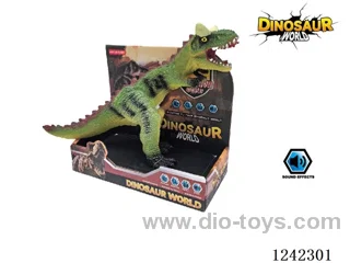 Vinyl Cotton Filled Dinosaur with IC