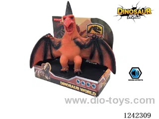 Vinyl Cotton Filled Dinosaur with IC