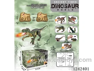 2.4G rc dinosaur W L/M/spray included battery