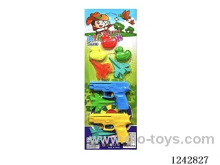 Colour catapult plane Gun (2 Guns with 4 Planes 3 Ducks )