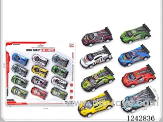 metal pull back car 12PCS