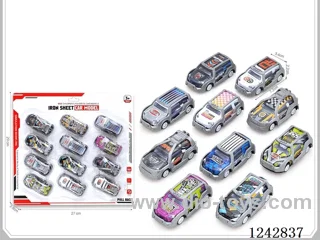 metal pull back car 12PCS