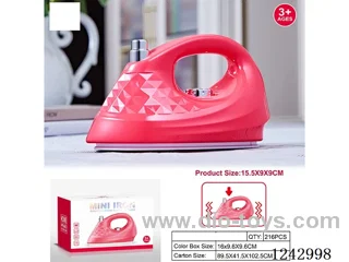 Small iron with vibration 2*AA not included