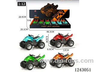 1:12 Alloy 12PCS Inertia Beach Motorcycle