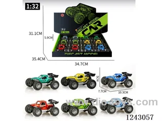 1:32 Alloy 12PCS Inertia Vehicle