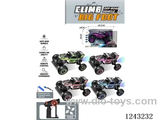 1:10 RC Alloy Climbing Car with spray included battery included battery